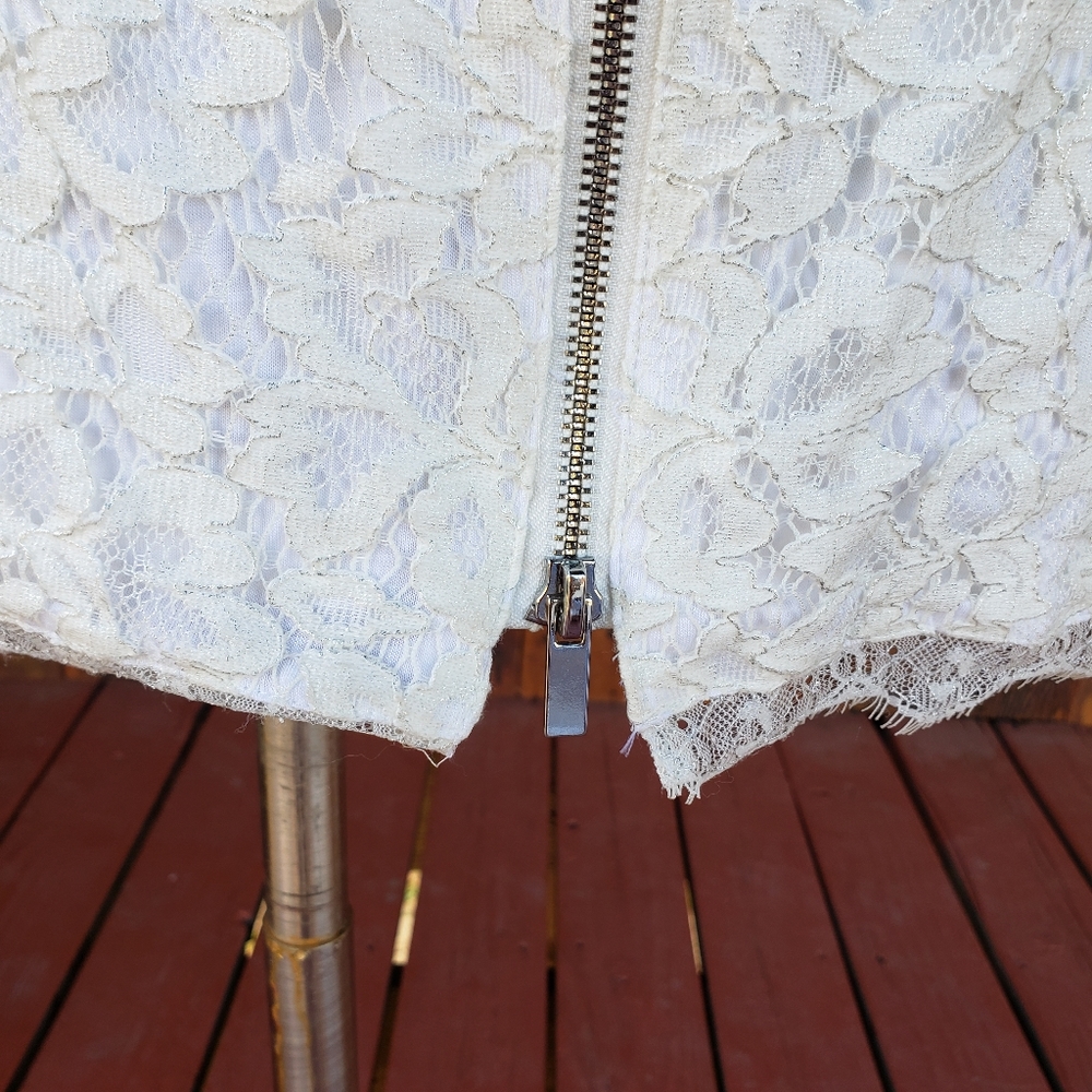 Diane Von Furstenberg Zarita White Lace Dress - Picture 10 of 16